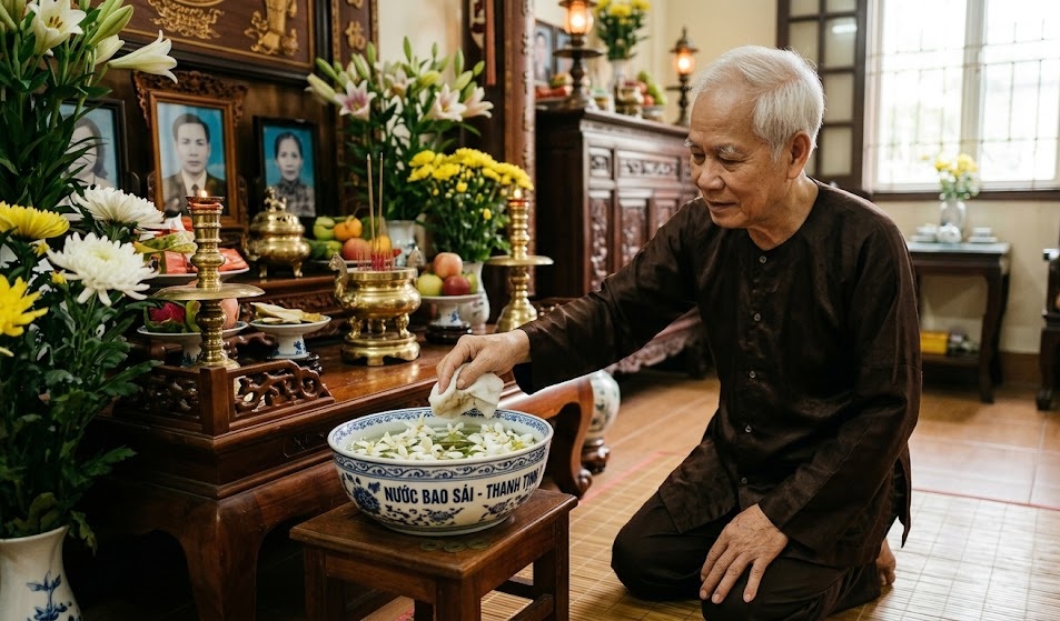 nước bao sái là gì?